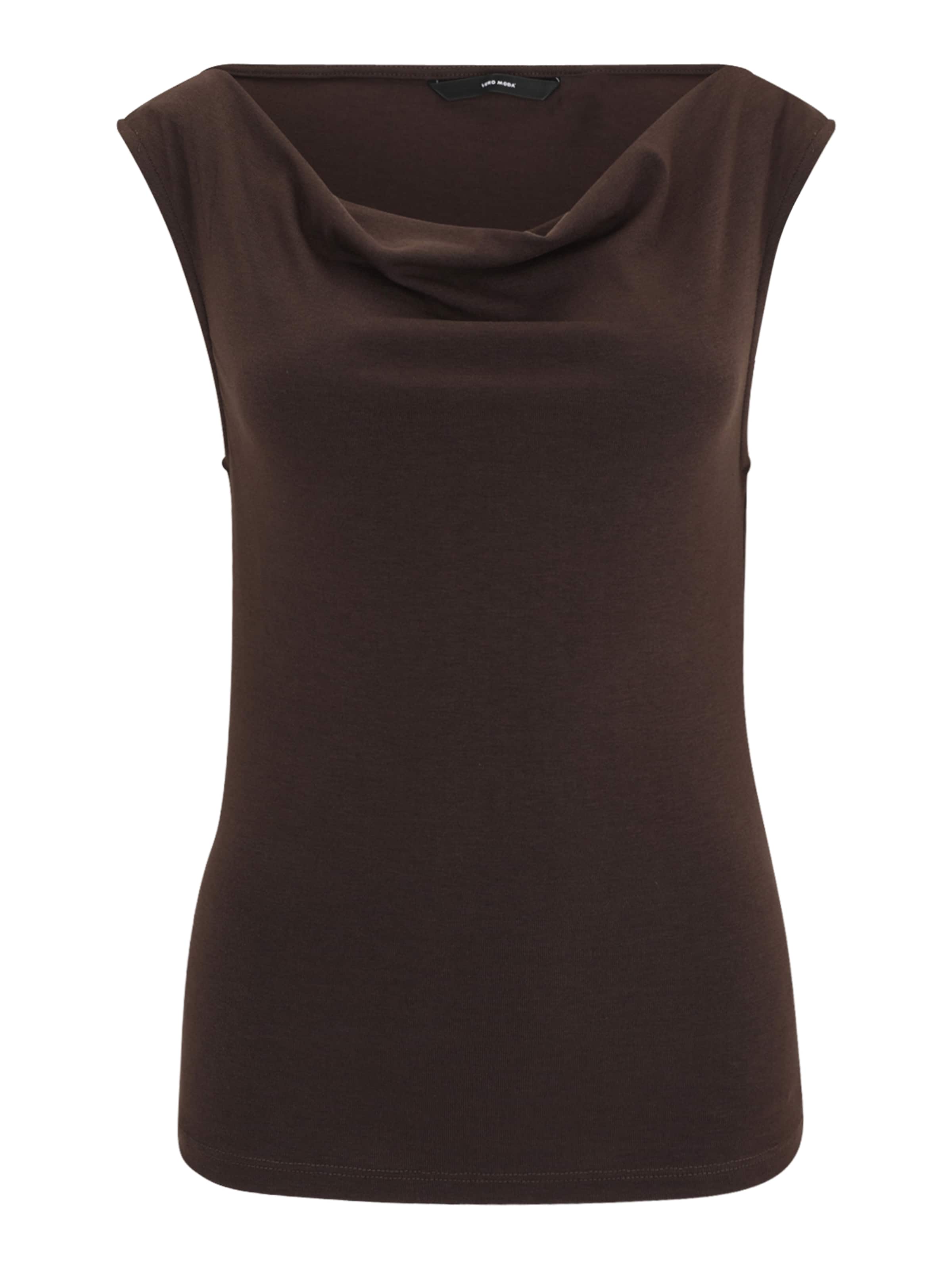 Vero Moda Tall Top – hnědá: přední strana