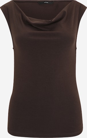 Vero Moda TallTop - smeđa boja: prednji dio