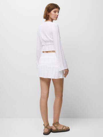 Pull&Bear Blouse in White