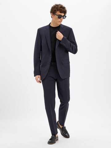 PIERRE CARDIN Regular Fit Sakko ' Grant ' in Blau