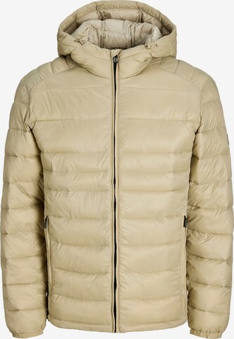 JACK & JONES Between-season jacket 'JJEKingsley' in Beige: front