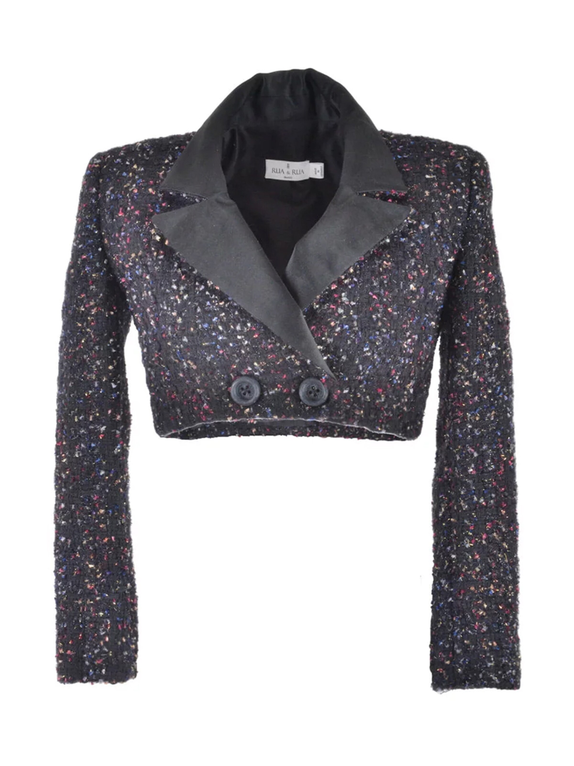 Rua & Rua Blazer in Black: front