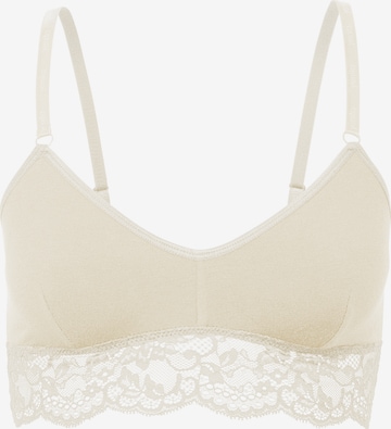 Yenita Bustier BH in Wit: voorkant