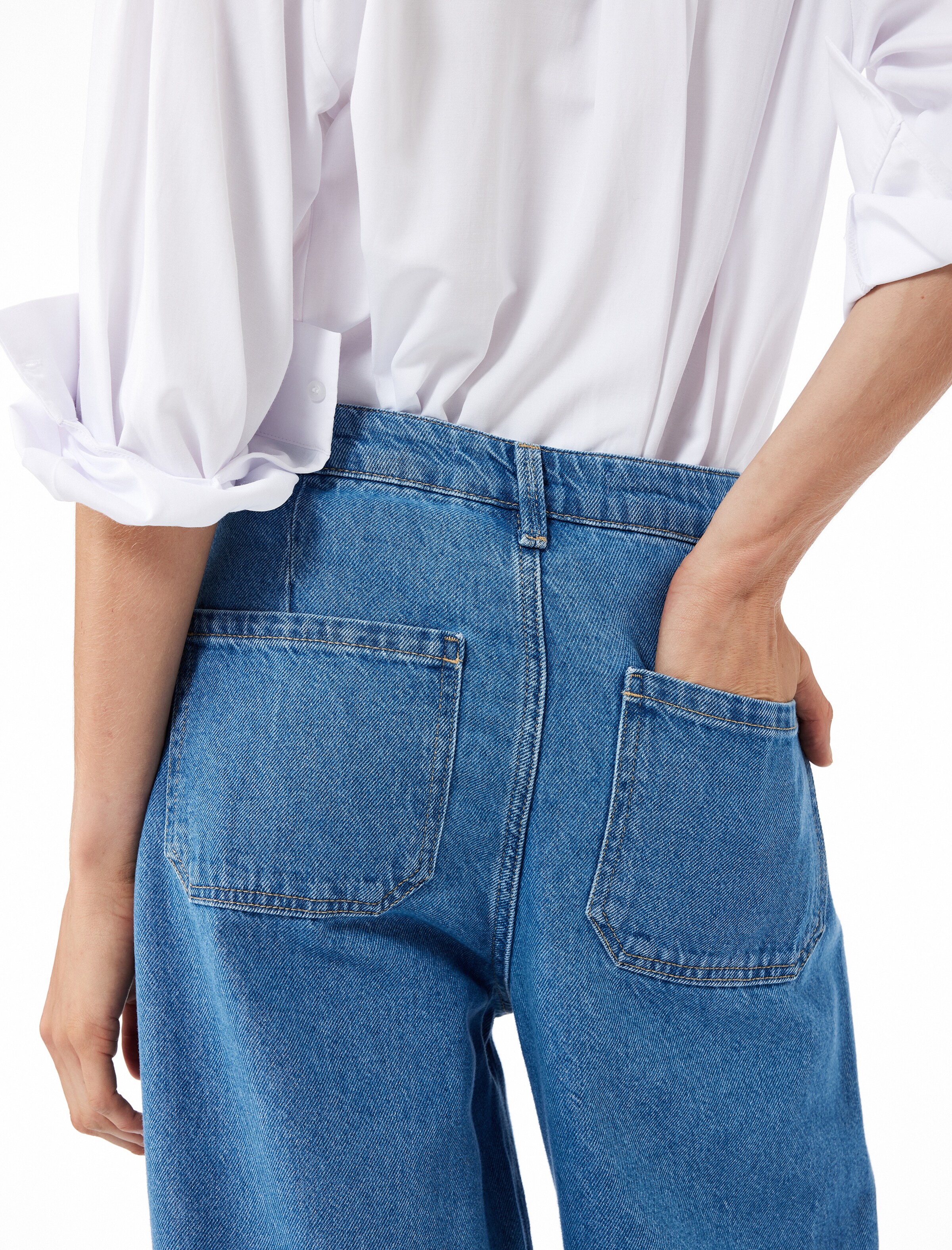 Koton Wide leg Jeans in Blue