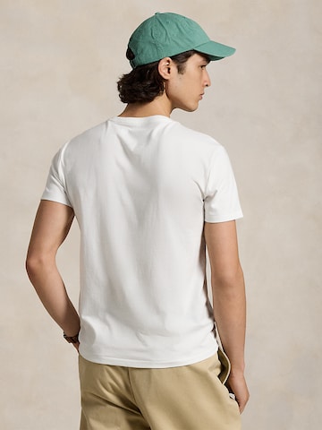 Polo Ralph Lauren Slim Fit T-Shirt in Weiß