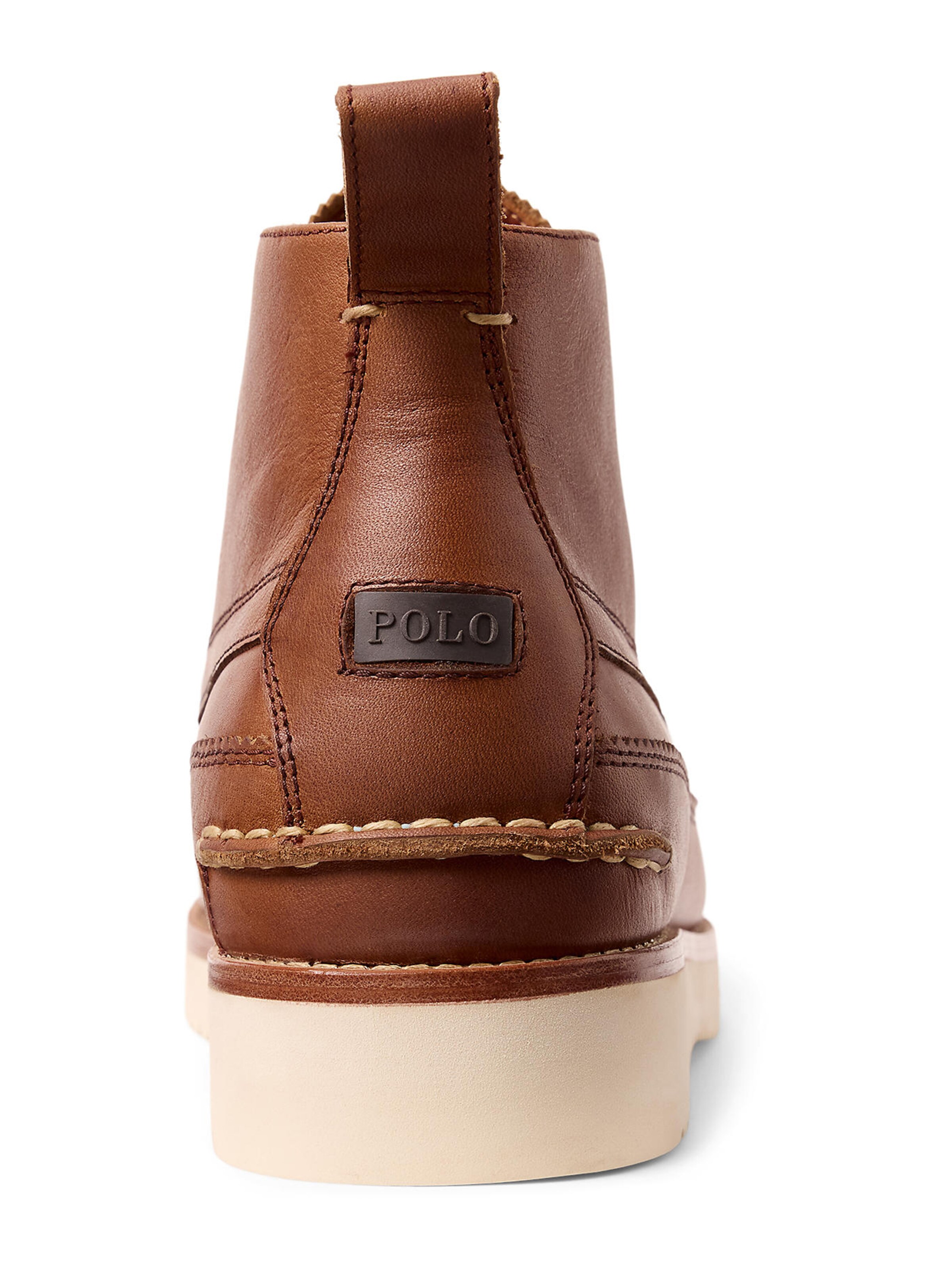 Polo Ralph Lauren Ботуши с връзки 'RANGER' в кафяво