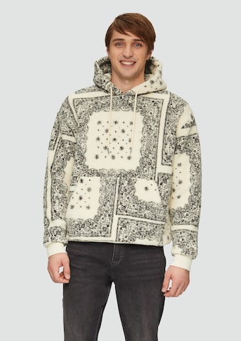 QS Sweatshirt in Beige: voorkant