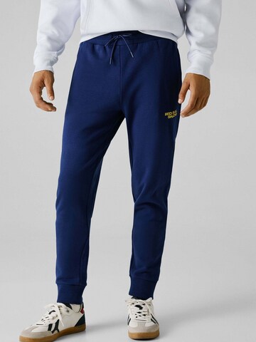 Red Bull Racing x Pepe Jeans Tapered Trousers in Blue: front