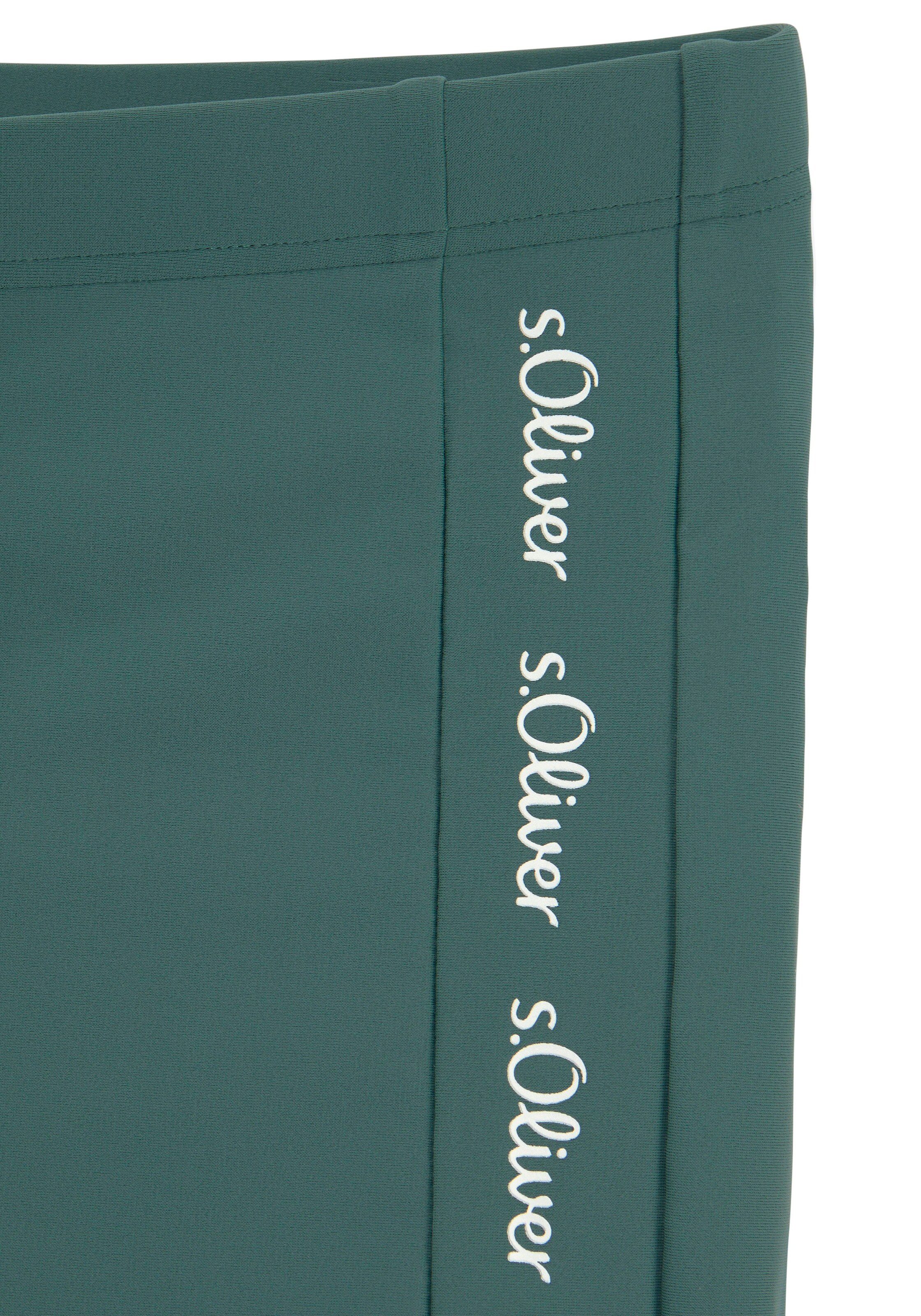 s.Oliver Swim Trunks in Green