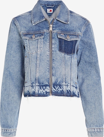 Tommy Jeans - Chaqueta de entretiempo 'Izzie' en azul: frente