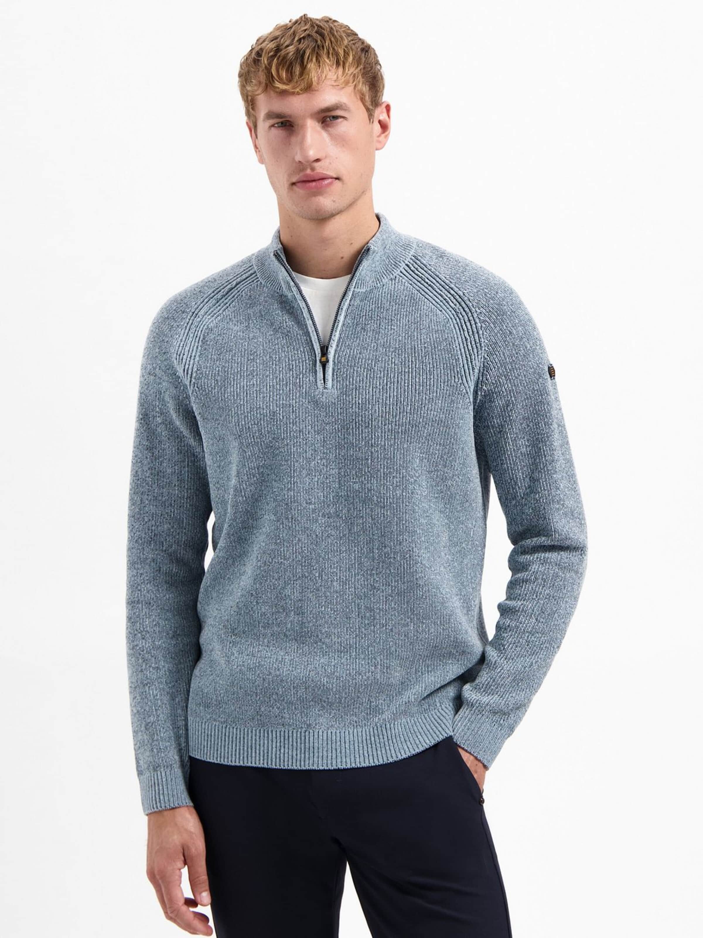 Pull-over No Excess en bleu : devant