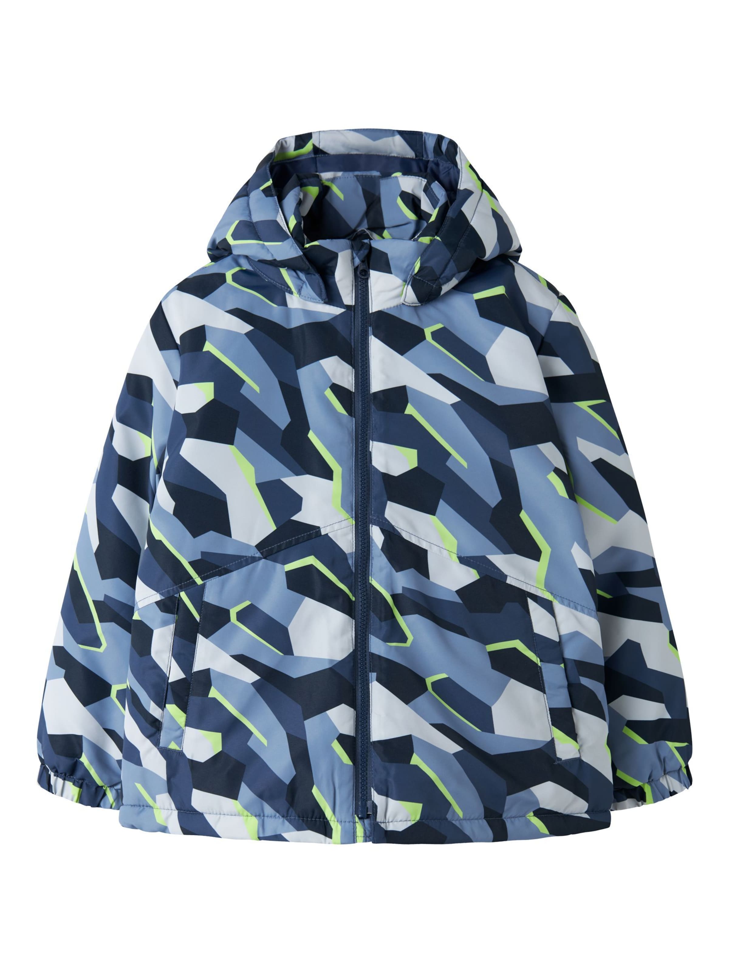 NAME IT Between-Season Jacket 'NKMMax' in Blue: front