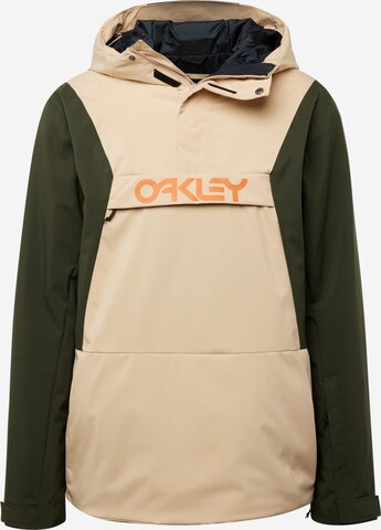 OAKLEY Outdoor jacket in Beige: front