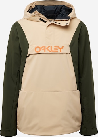 Veste outdoor OAKLEY en beige : devant