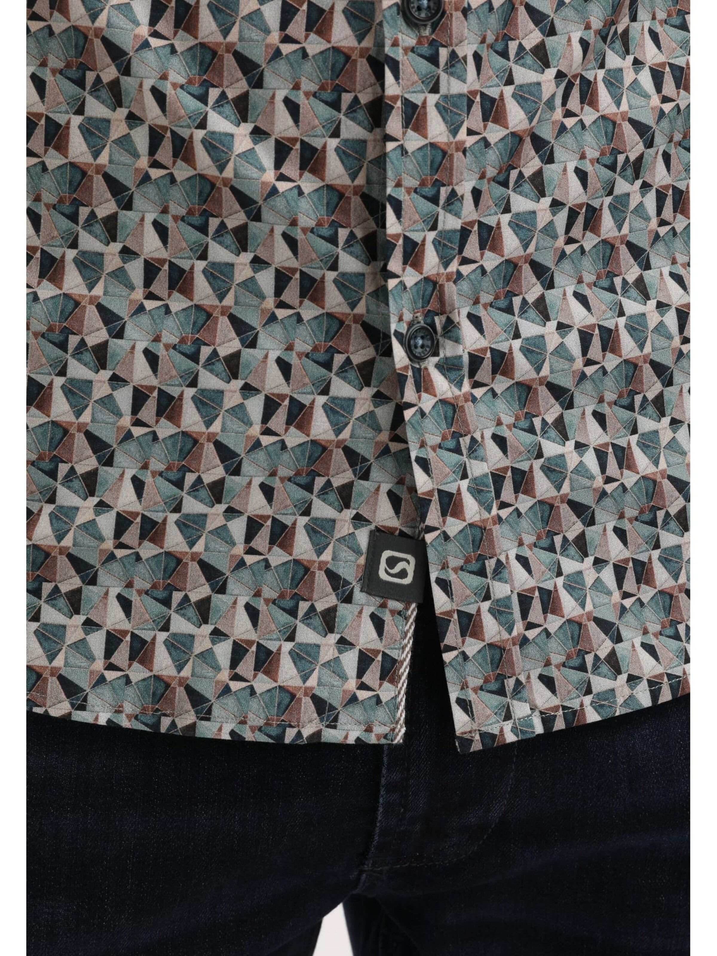 Gabbiano Comfort fit Overhemd in Groen