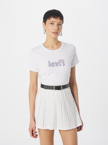 LEVI'S ® Shirt 'The Perfect Tee' in Wit: voorkant