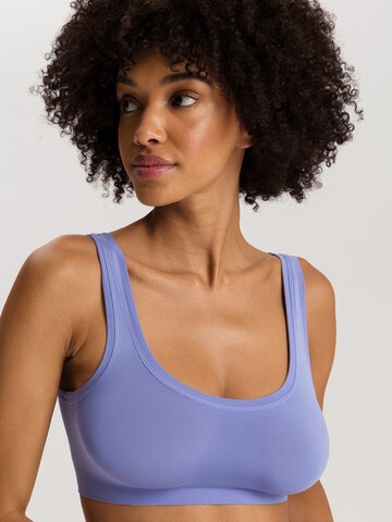Hanro Bralette Bra ' Touch Feeling ' in Blue
