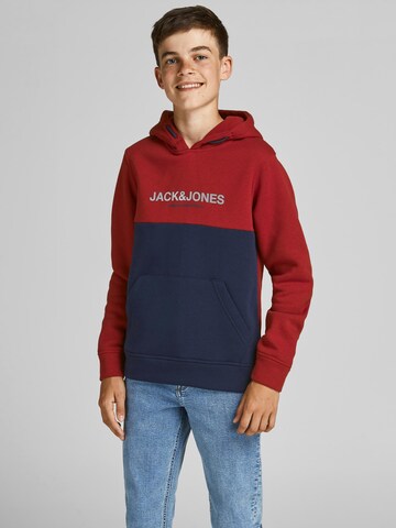 raudona Jack & Jones Junior Megztinis be užsegimo 'Urban'