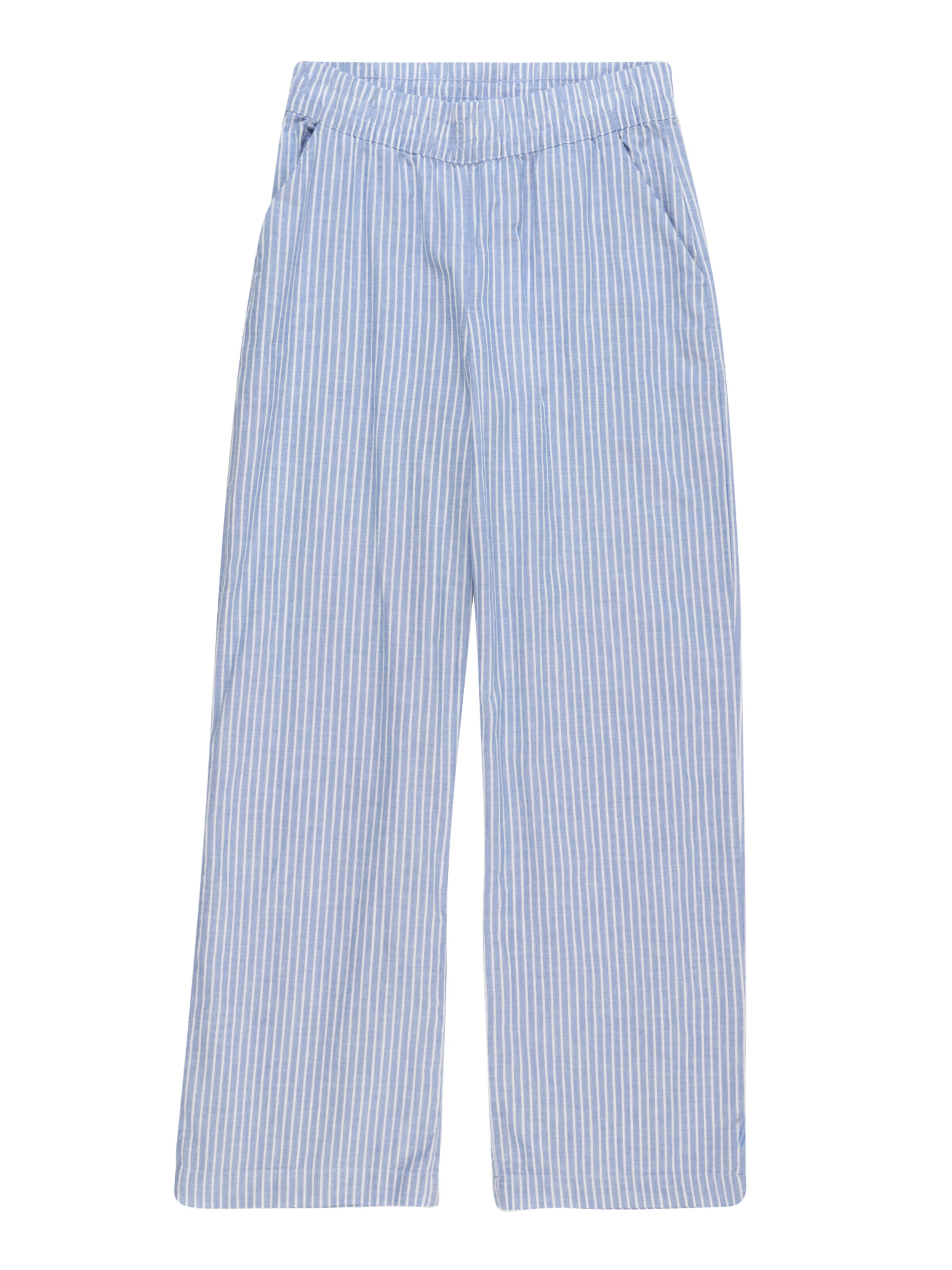 Vero Moda Girl - Pierna ancha Pantalón 'LEONORA' en azul: frente