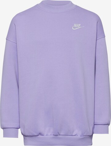 Nike Sportswear Sweatshirt 'Club ' in Lila: predná strana