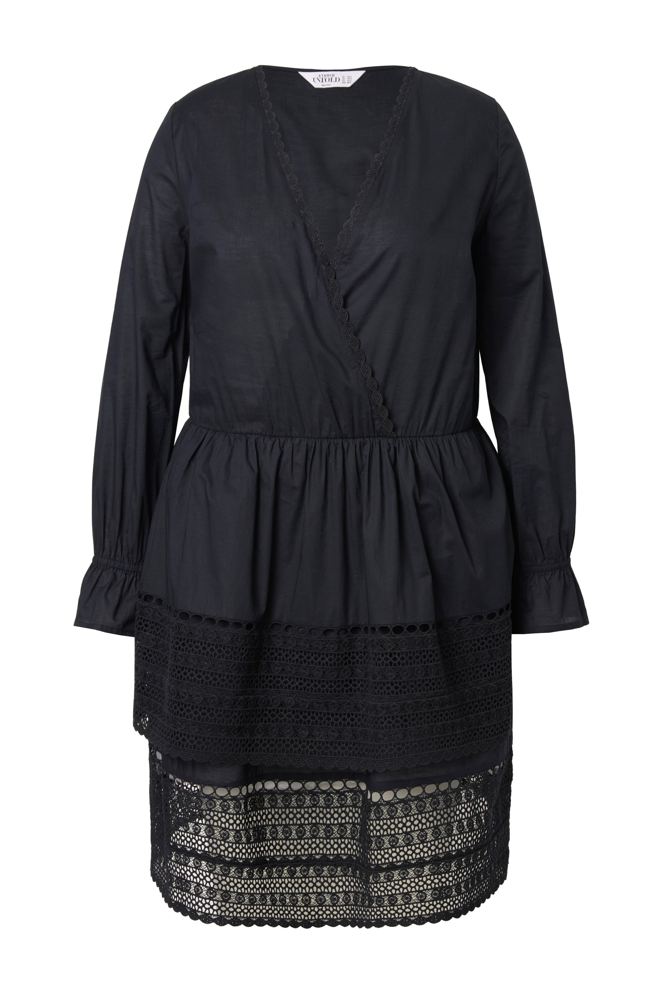 Studio Untold Kleid in Schwarz: Vorderseite