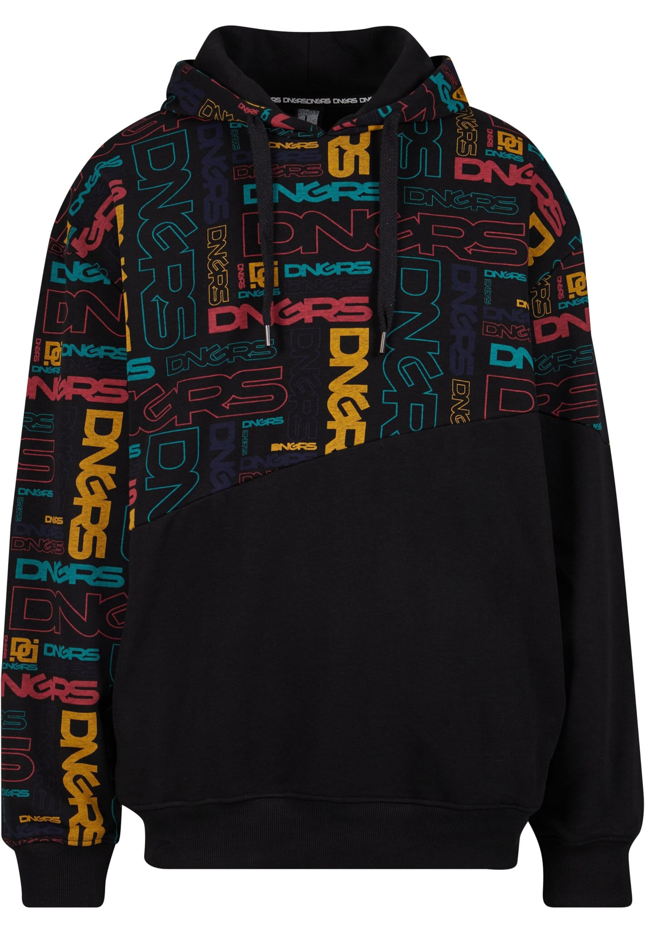 Dangerous DNGRS Sweatshirt in Schwarz: Vorderseite