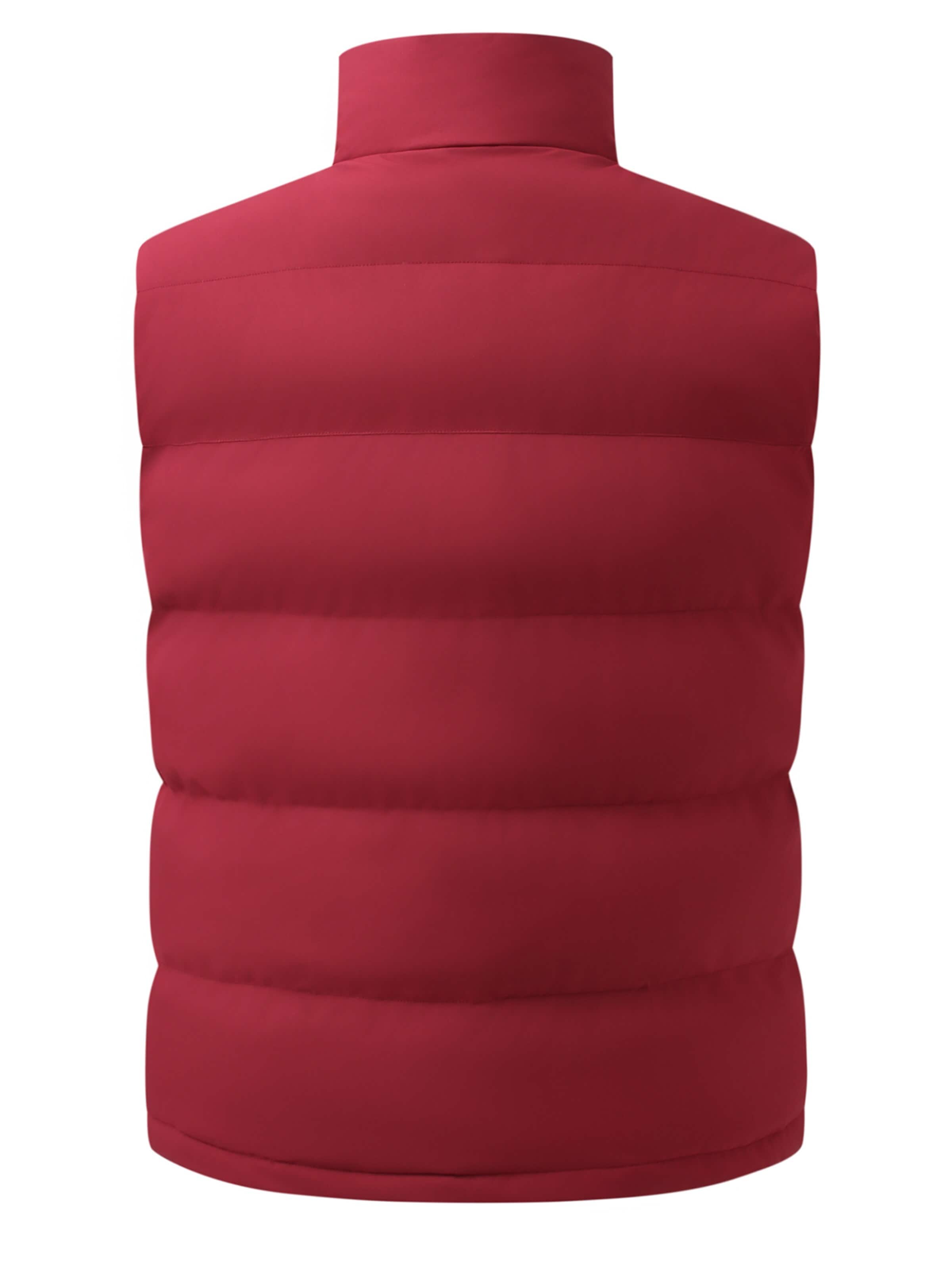 ALLTHEMEN Vest 'Wärmetrage' in Red