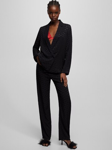 Pull&Bear Blazer in Schwarz