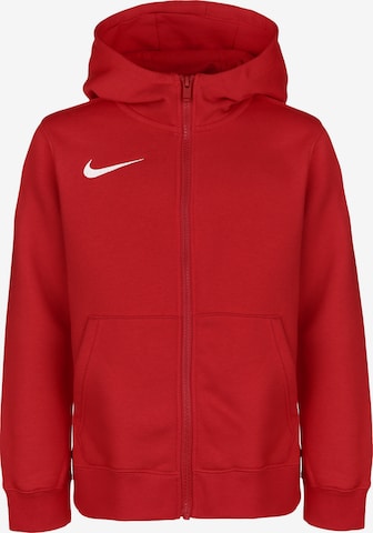 NIKE Sportsweatjacke in Rot: Vorderseite
