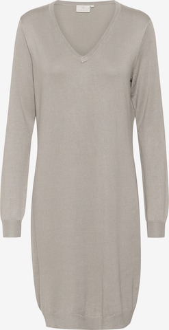 Kaffe Gebreide jurk 'Mona' in Grijs: voorkant