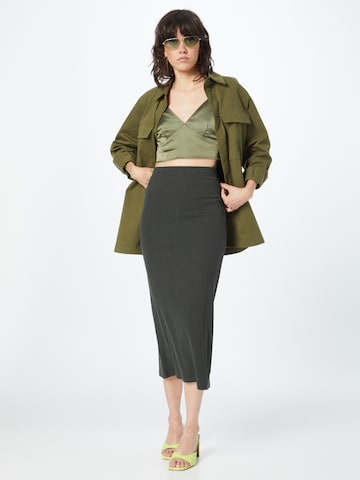 Top di Abercrombie & Fitch in verde