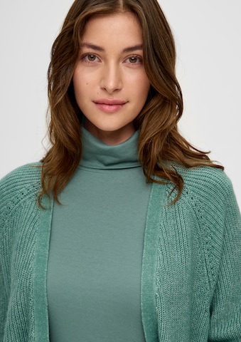 QS Gebreid vest in Groen