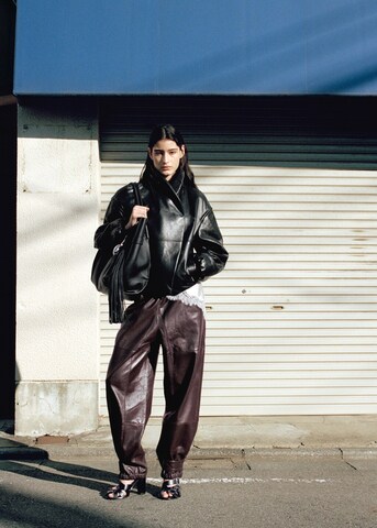 MANGO Between-Season Jacket 'Ginzar' in Black