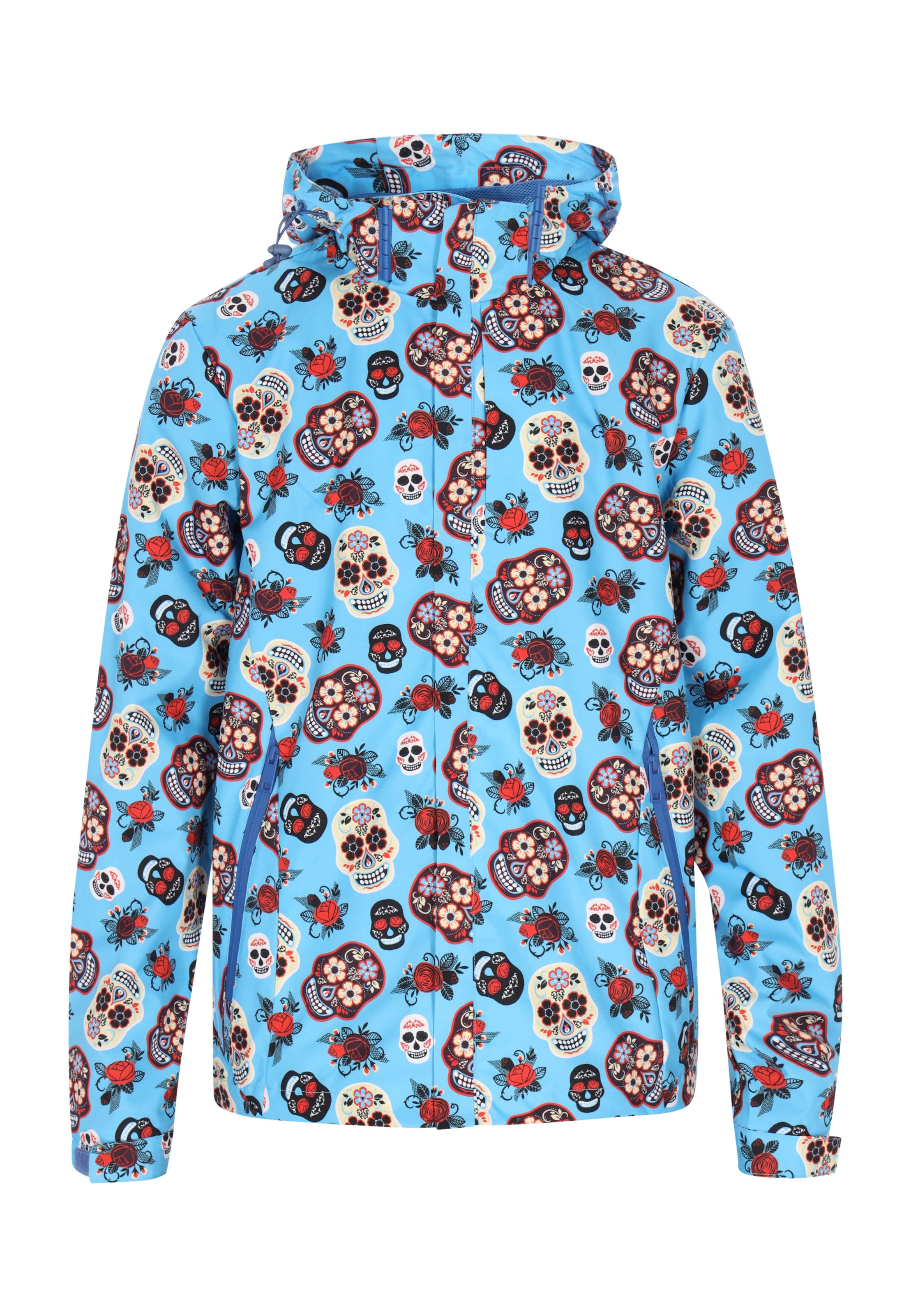 mėlyna beach budz Demisezoninė striukė: priekis