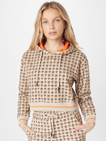 Carlo Colucci Sweatshirt in Beige: predná strana