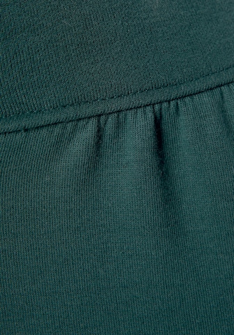 BENCH Pyžamové nohavice - Zelená
