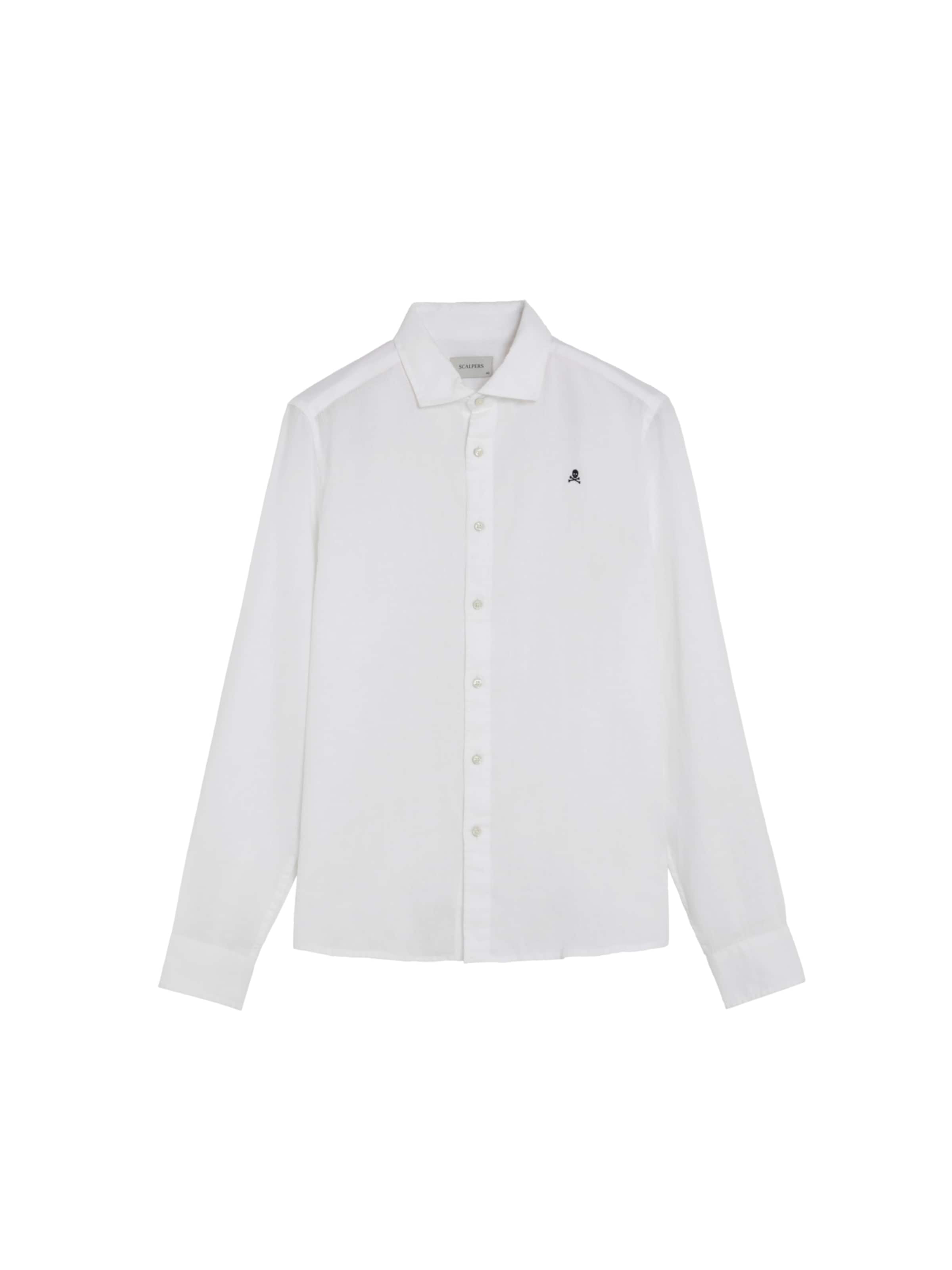 Scalpers Риза ' ' в бяло / мръсно бяло, Преглед на продукта