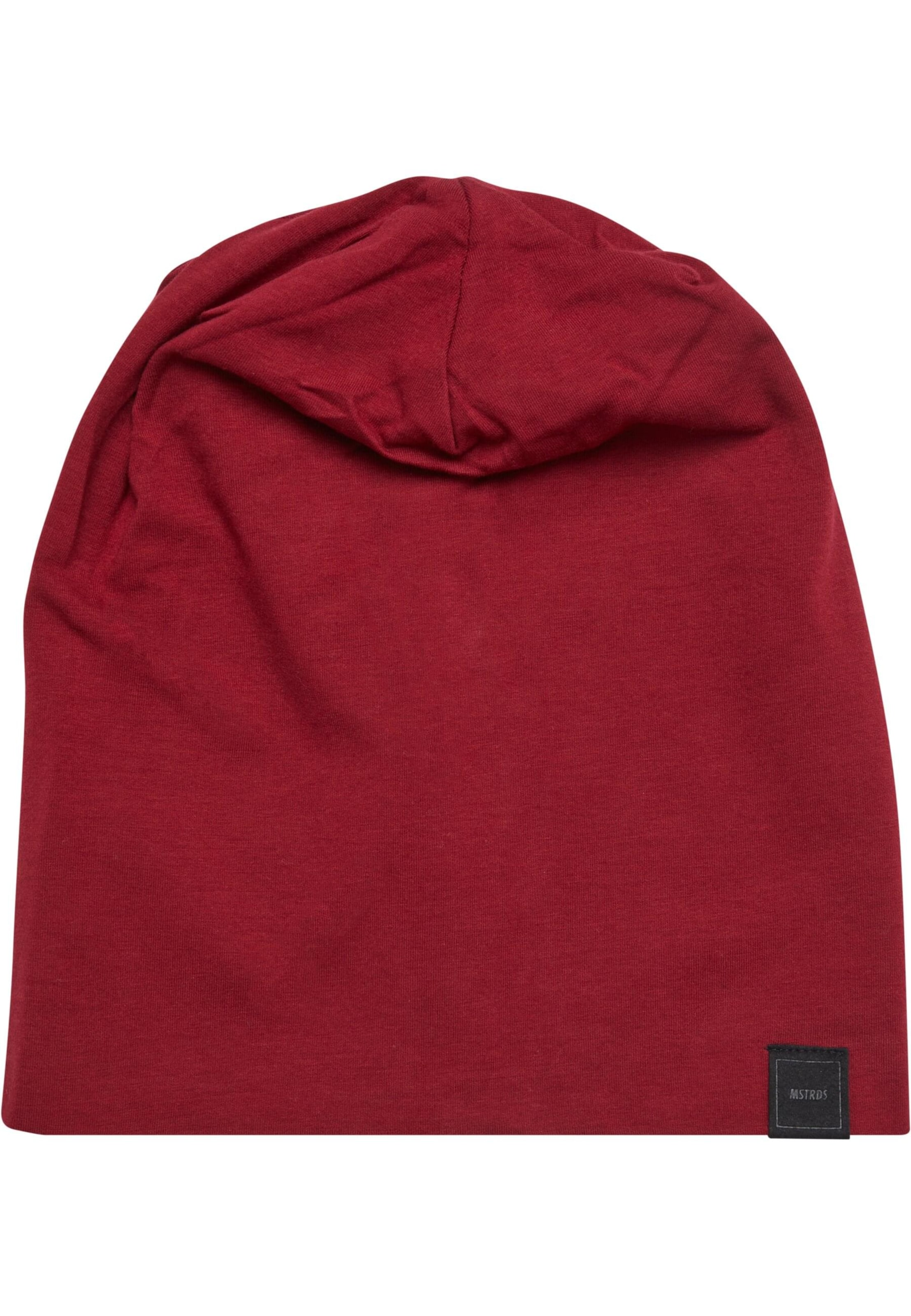 Bonnet ' Jersey Beanie ' MSTRDS en rouge