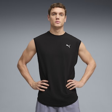 PUMA Funktionsshirt in Schwarz: Vorderseite