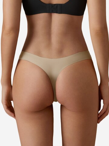 SHARICCA Thong 'SHARICCA Women's Underwear 3-Pack' in Beige