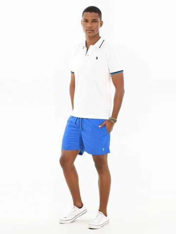 U.S. POLO ASSN. Badeshorts in Blau: Vorderseite