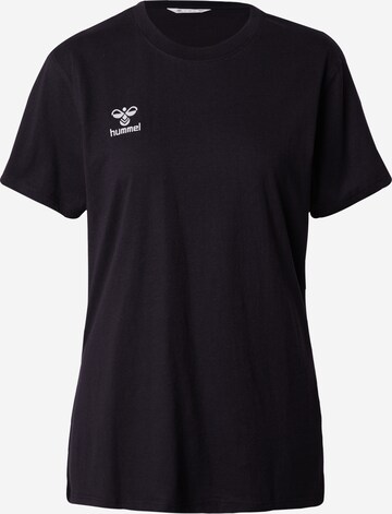 Hummel Performance Shirt 'Go 2.0' in Black: front