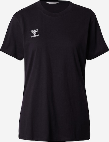 Hummel Sportshirt 'Go 2.0' in Schwarz: predná strana