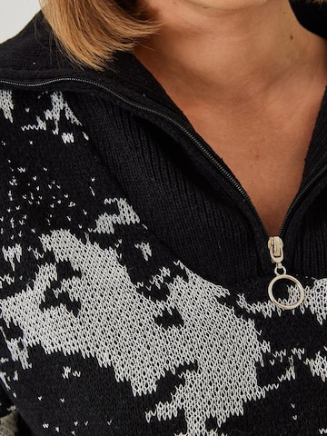 Pull-over Bianco Lucci en noir