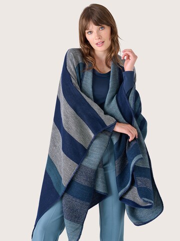 Sciarpa di Camomilla Italia in blu: frontale