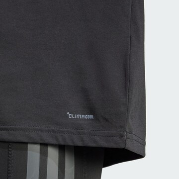 ADIDAS PERFORMANCE Performance Shirt 'One Rep At A Time' in Black