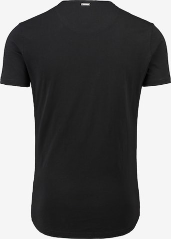 Key Largo Regular Fit T-Shirt 'PHILIPPO' in Schwarz