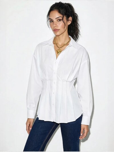 Bianco Lucci Shirt 'Hemden'‌‌‌‌‌‌‌‌‌‌ in S in weiß, Produktansicht