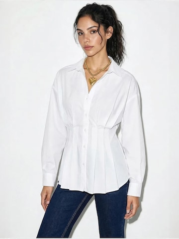 Bianco Lucci - Camisa em branco: frente