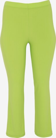 Yoek Skinny Leggings 'Dolce' in Groen: voorkant